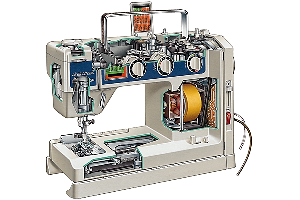 La machine à coudre