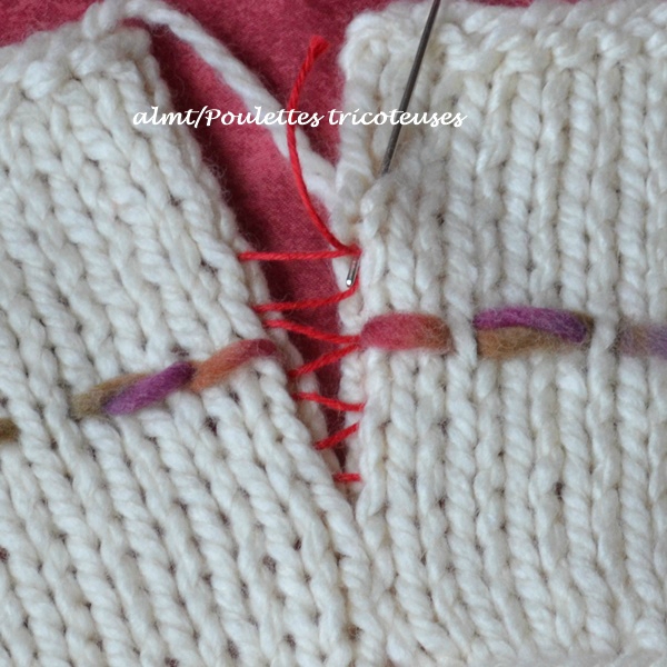 Coudre des manches tricot