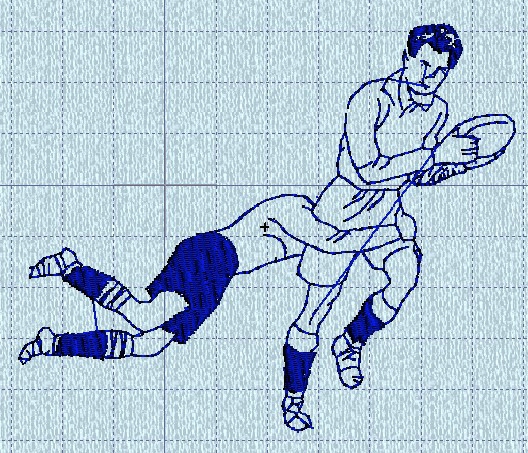 Point de croix rugby
