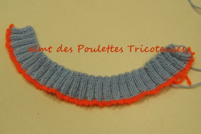 Monter un col tricot