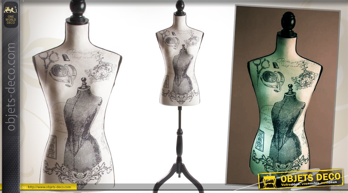 Deco buste mannequin