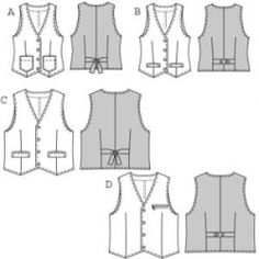 Patron costume homme gratuit