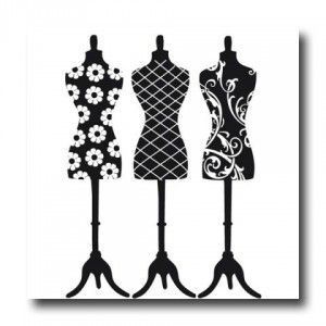 Dessin mannequin couture
