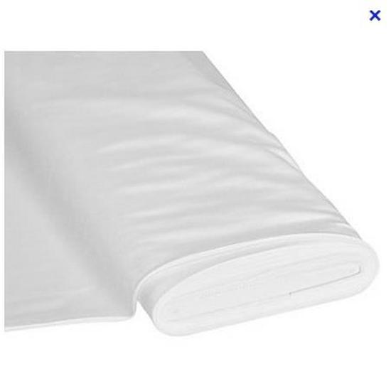 Tissu coton blanc pas cher