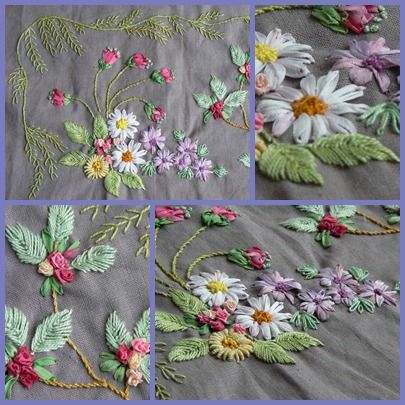 Broderie au ruban