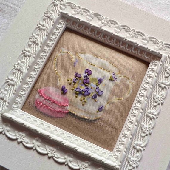 Kit broderie ruban