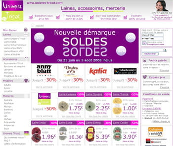 Univers tricot