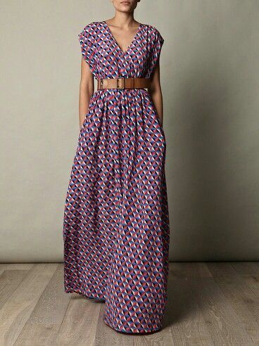 Patron pour robe longue