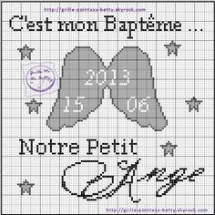 Point de croix bapteme