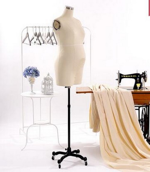 Mannequin buste tissu