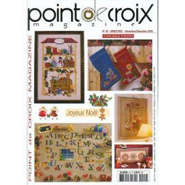 Magazine point de croix noel