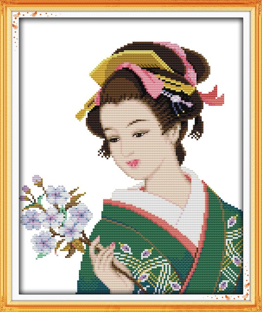 Point de croix japonais