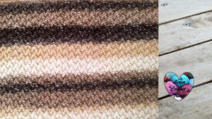 Couture invisible tricot point de riz