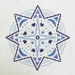 Point de croix mandala