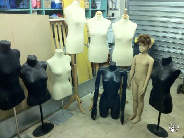 Vente de mannequin de couture