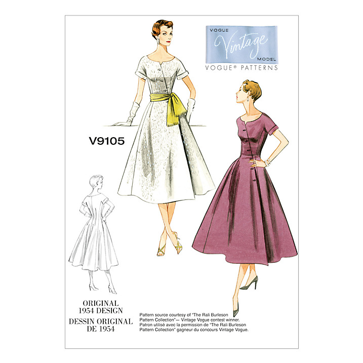 Patron de couture de robe