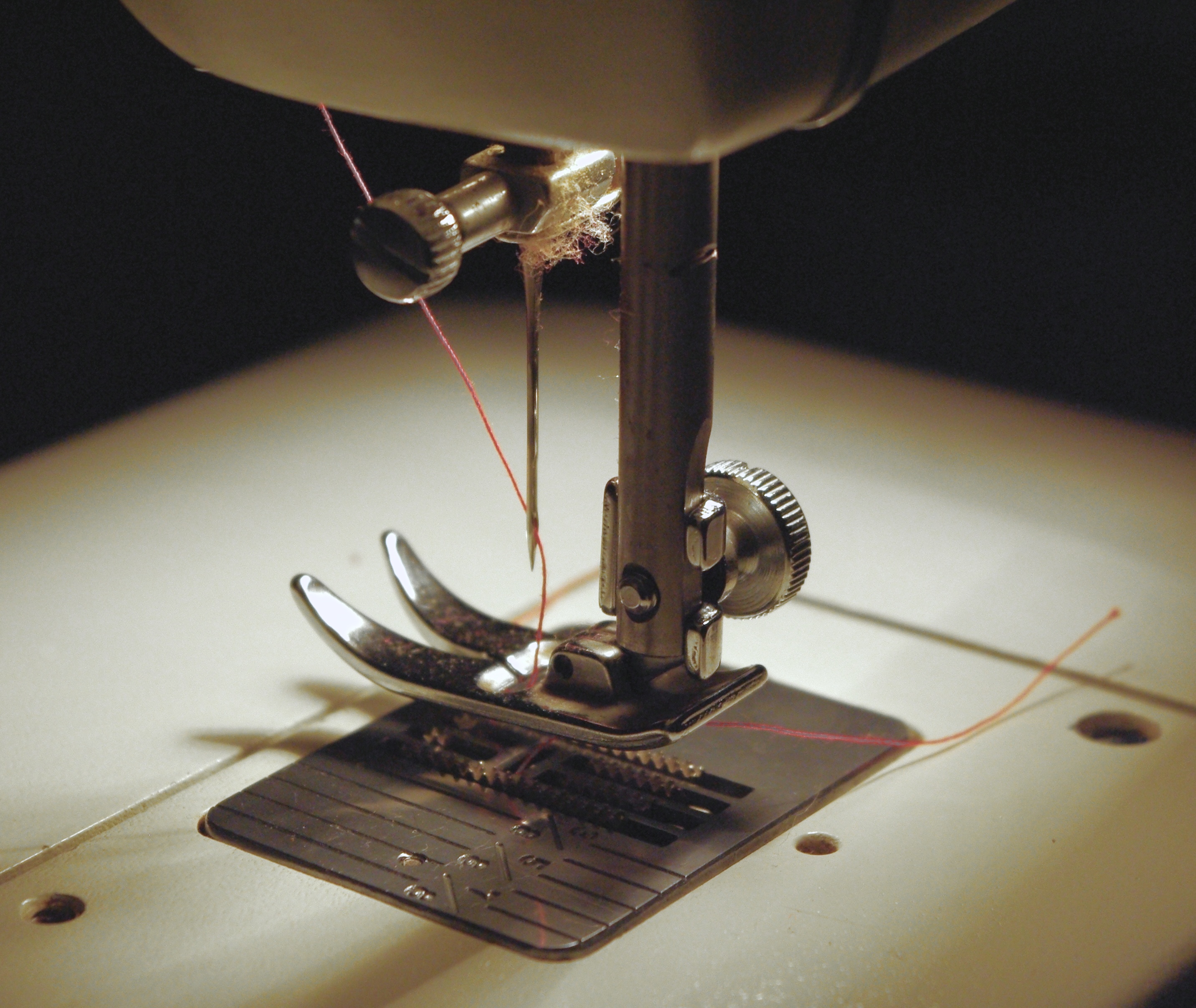 Model de machine a coudre