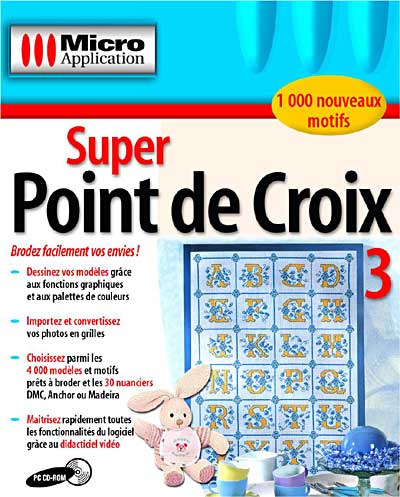 Logiciel de point de croix gratuit en français