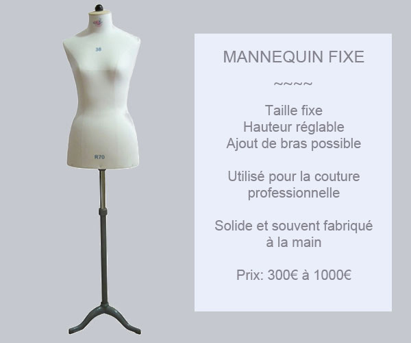 Acheter un mannequin de couture pas cher