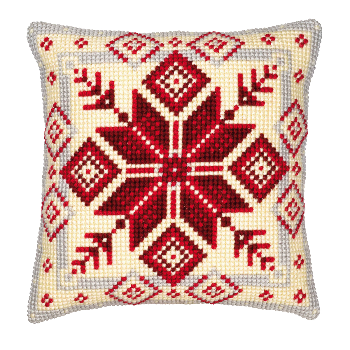 Coussin en point de croix