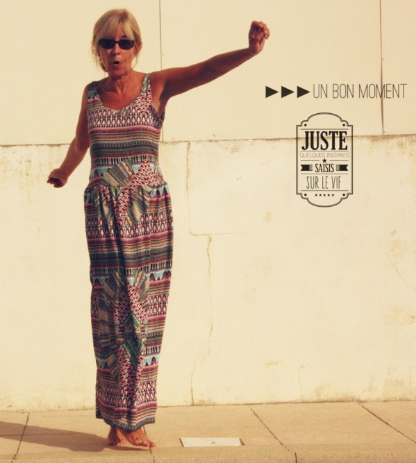 Patron longue robe
