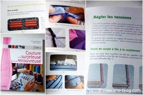 Couture à la surjeteuse et à la recouvreuse