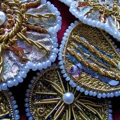 Broderie à coudre