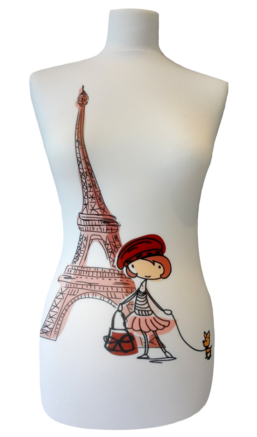 Housse pour mannequin de couture