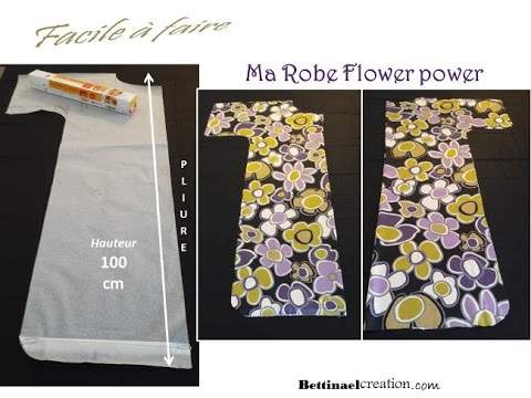 Patron couture robe facile