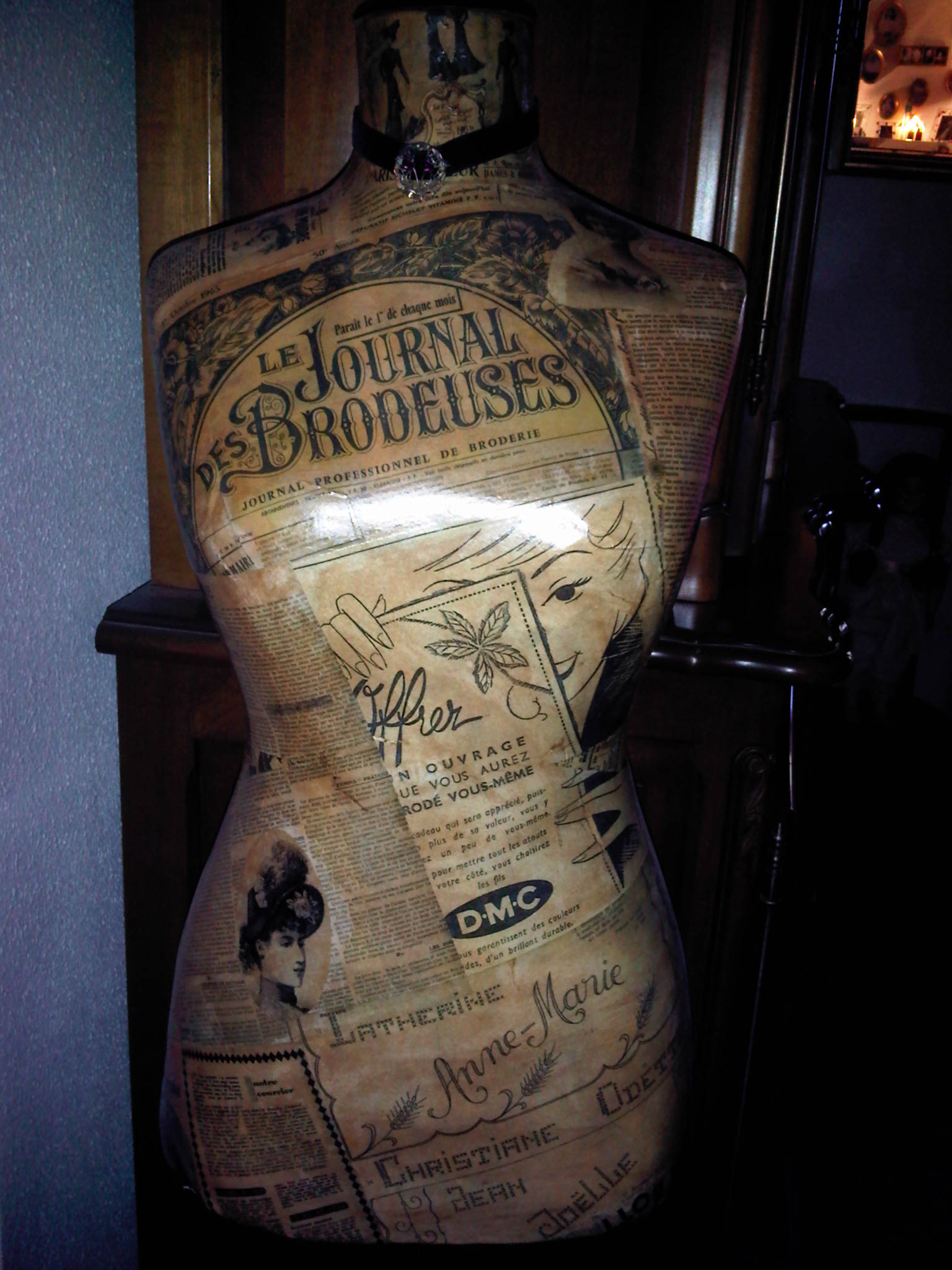 Relooker un mannequin de couture