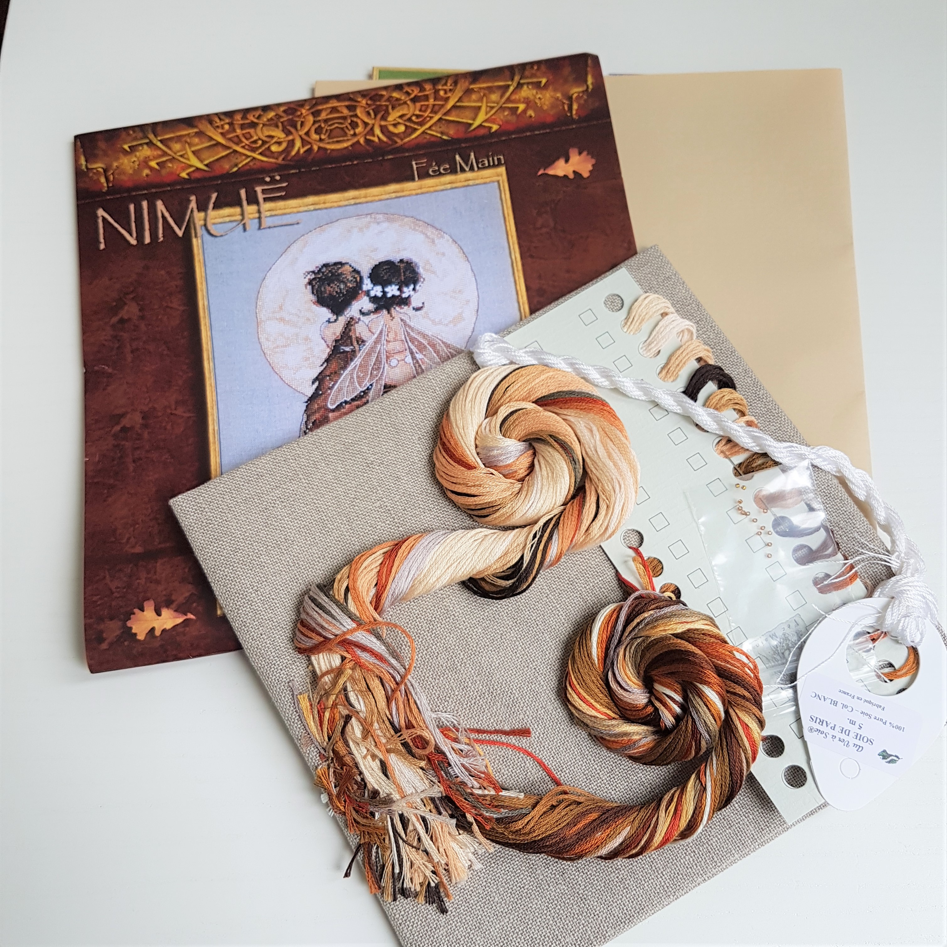 Kit broderie point compté