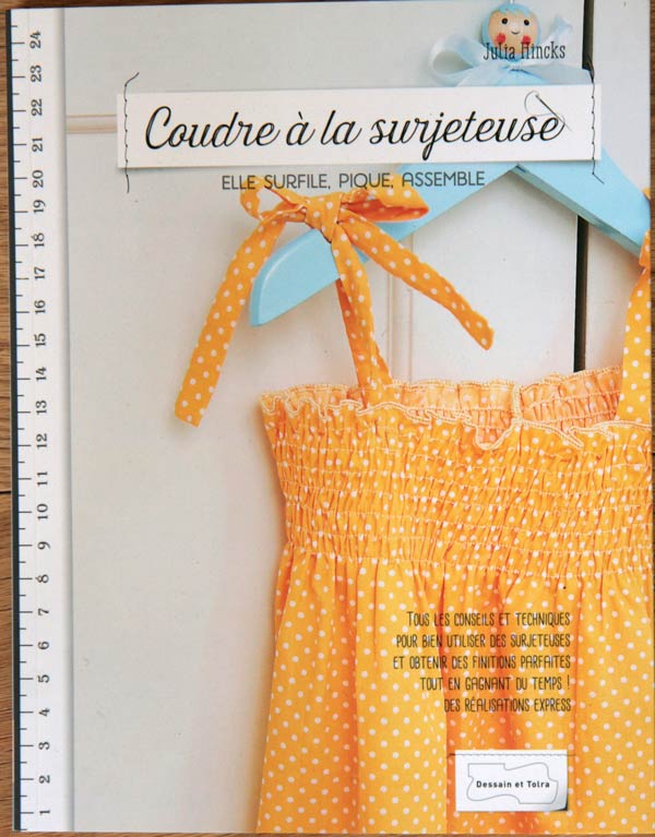 Livre pour surjeteuse