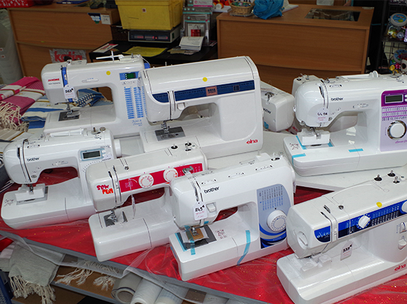 Machine a coudre magasin