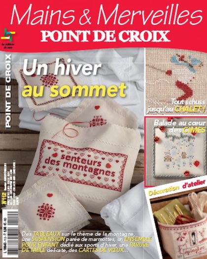 Mains merveilles point de croix