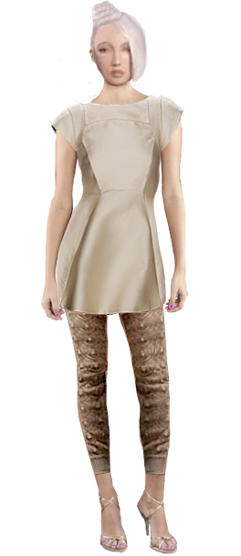 Mannequin miniature couture