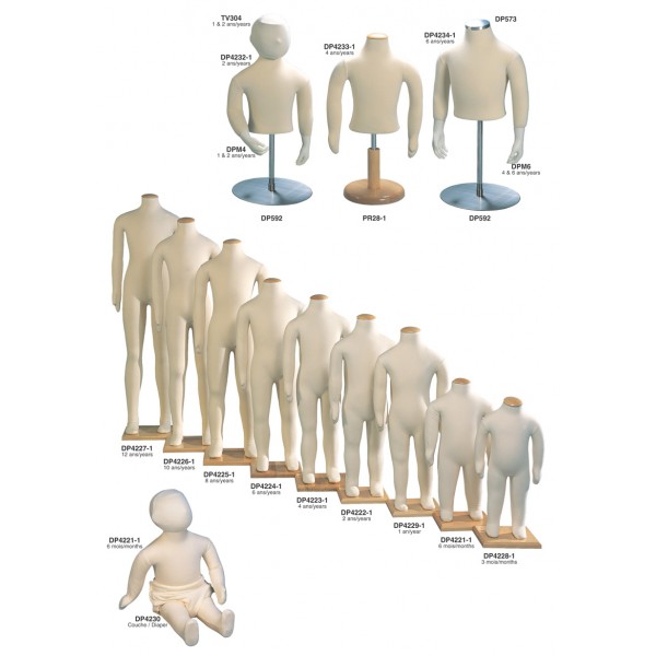 Mannequin de magasin pas cher