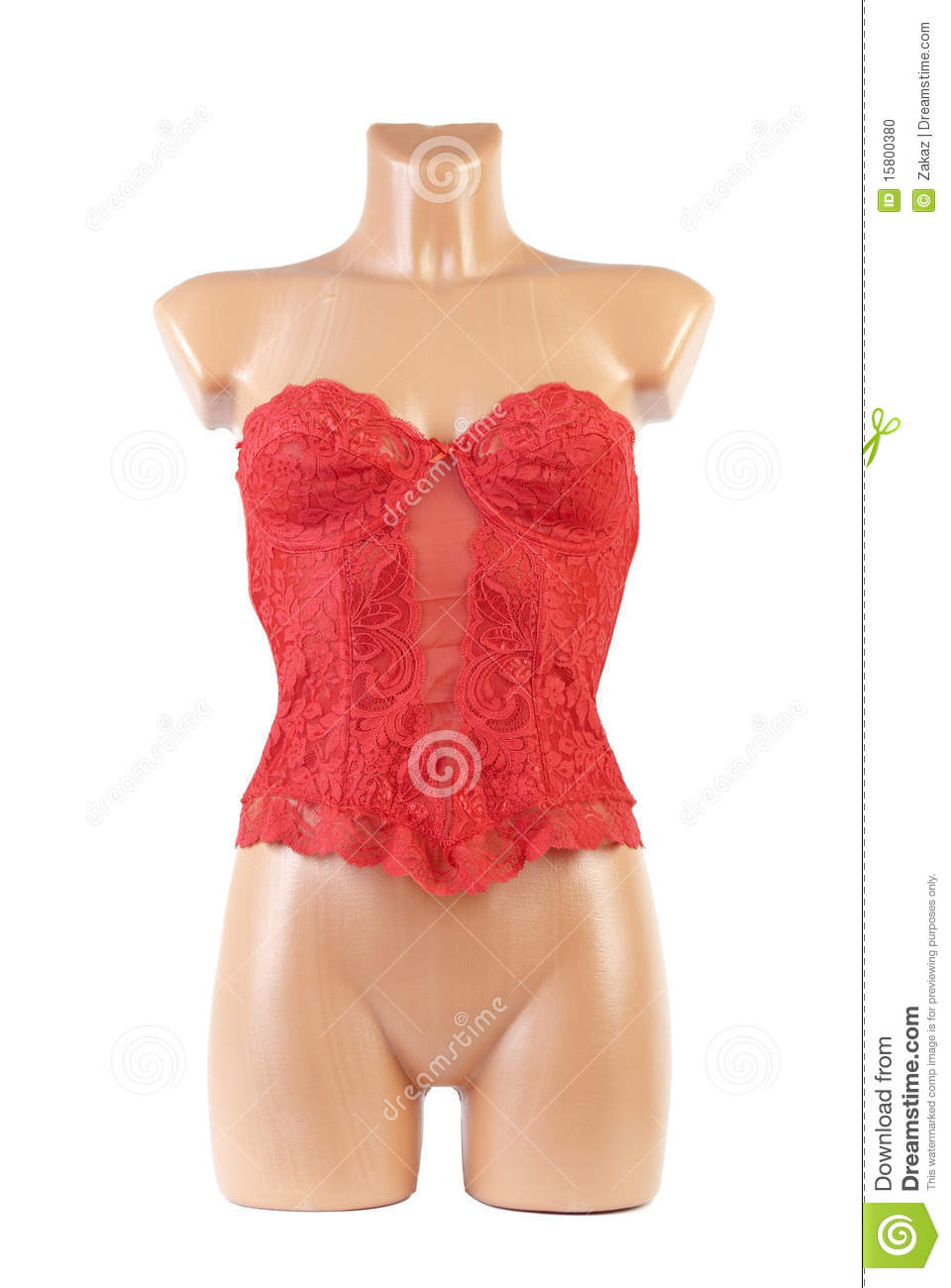 Mannequin couture lingerie