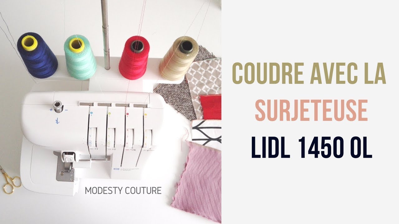 Comment utiliser une surjeteuse pfaff