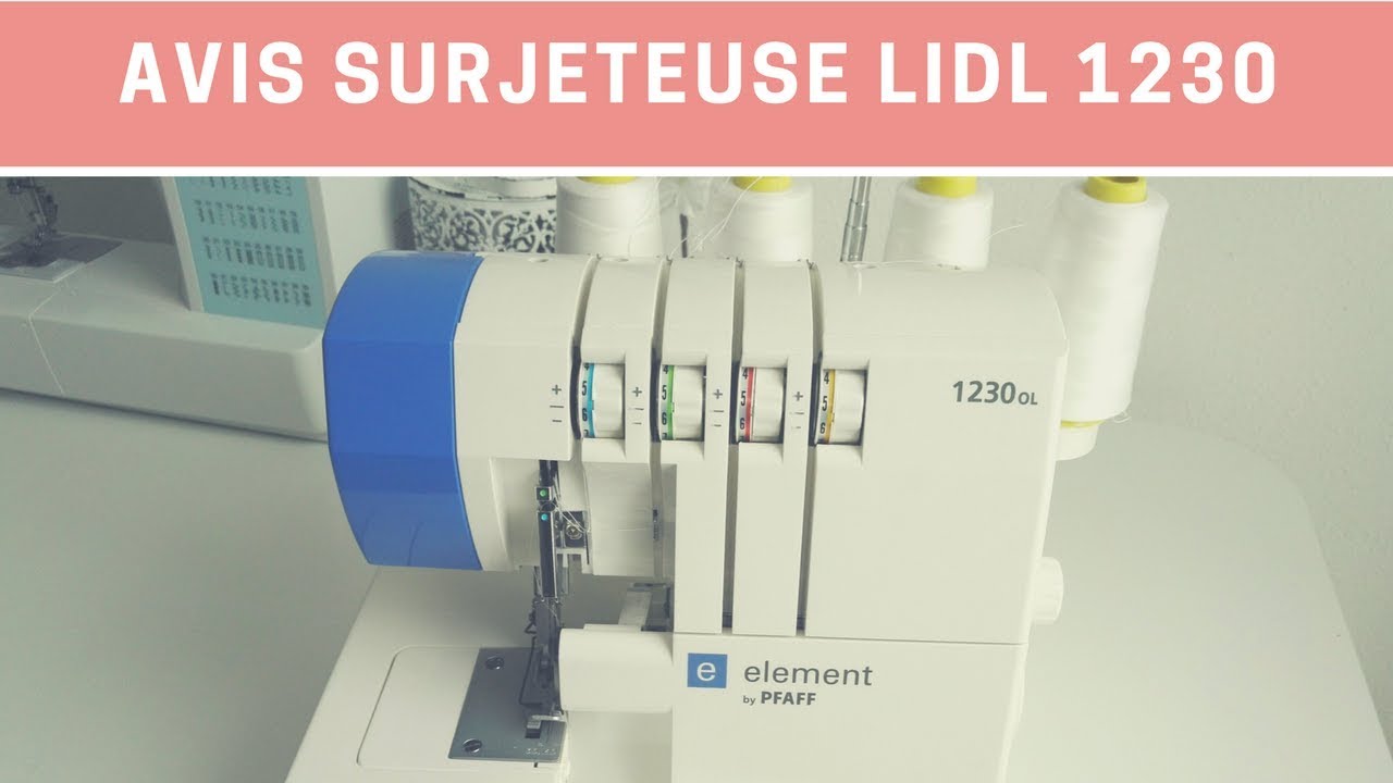 Surjeteuse pfaff element