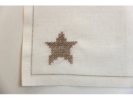 Modele etoile point de croix