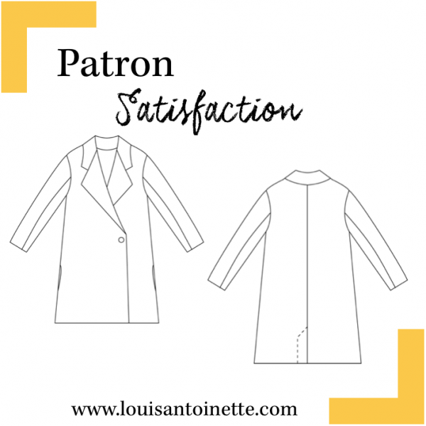 Patron couture manteau