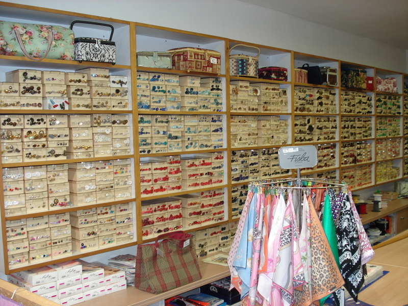 Boutons fils mercerie