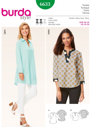 Patron chemise femme