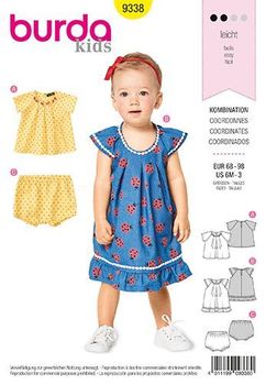 Patron burda bebe fille
