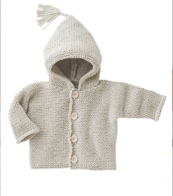 Coudre capuche tricot