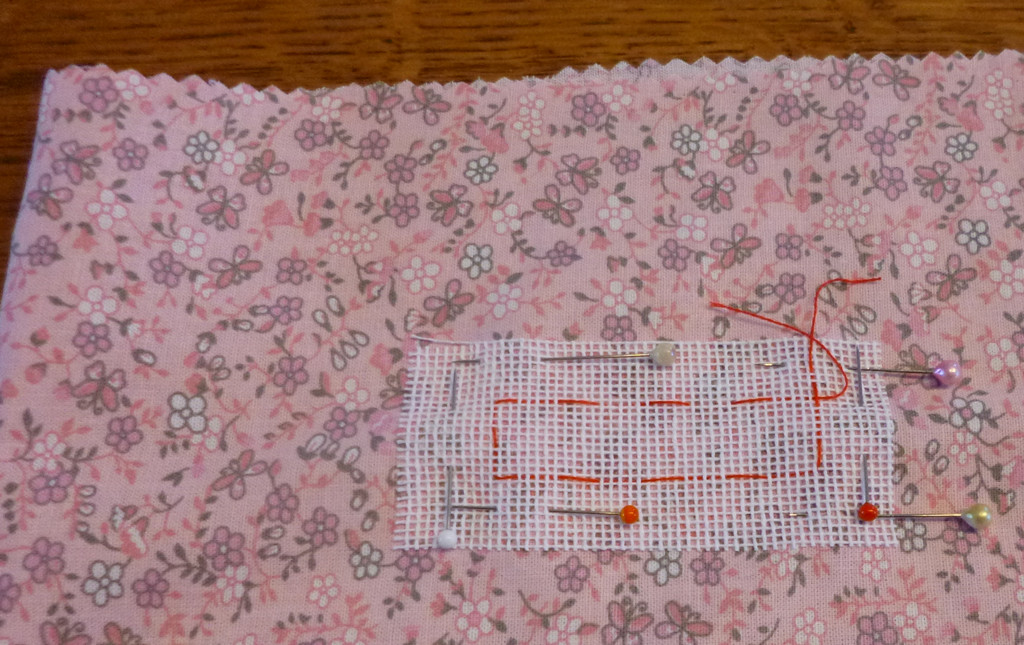 Tissu pour point de croix
