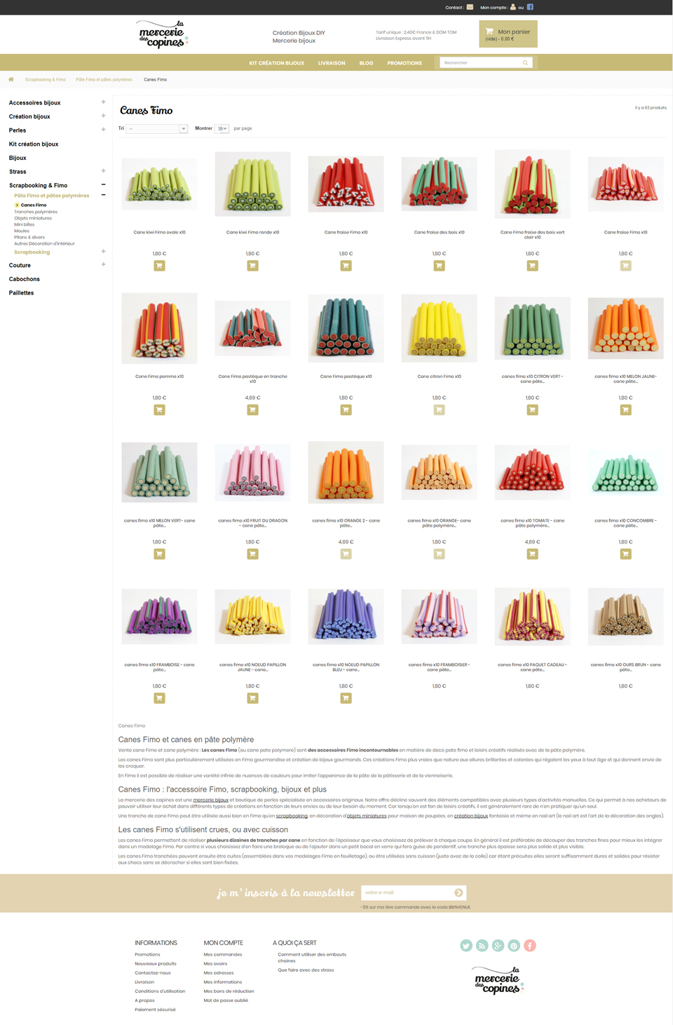 Site mercerie