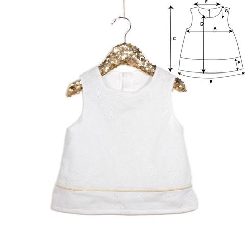 Patron top fille