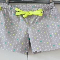 Patron short garçon 4 ans