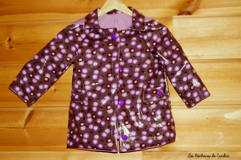 Patron imperméable fille